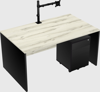 Rectangular desk