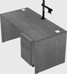 Rectangular desk