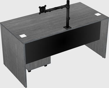 Rectangular desk