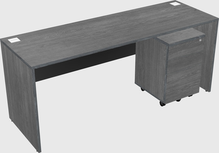 Rectangular desk