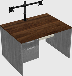 Rectangular desk