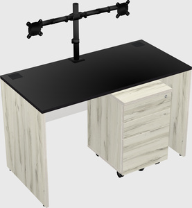 Rectangular desk