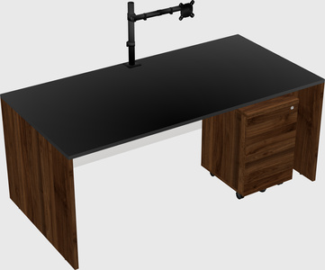 Rectangular desk