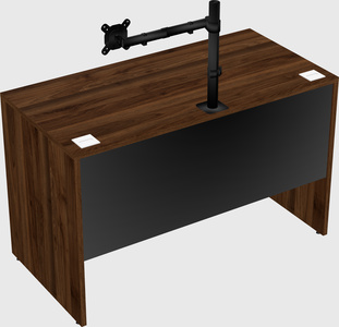 Rectangular desk