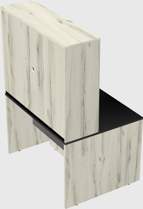 Rectangular desk