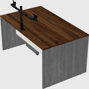 Rectangular desk