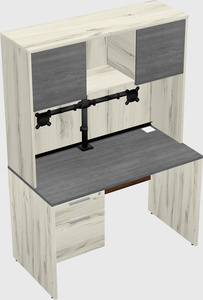 Rectangular desk