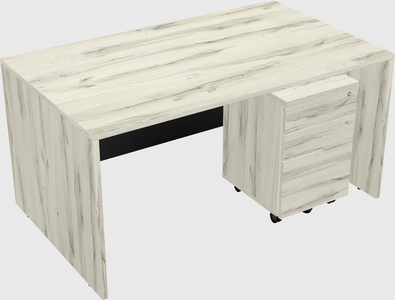 Rectangular desk