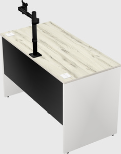 Rectangular desk