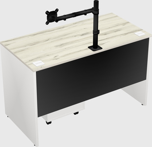 Rectangular desk