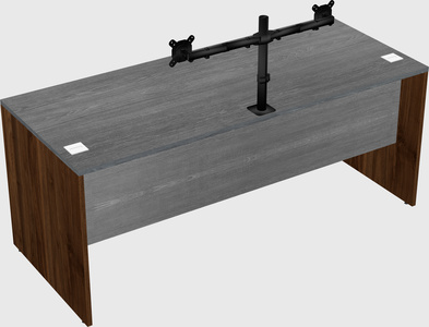Rectangular desk