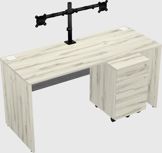 Rectangular desk