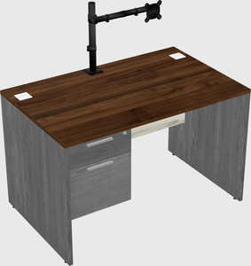 Rectangular desk