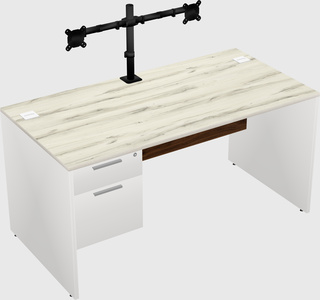 Rectangular desk