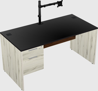 Rectangular desk