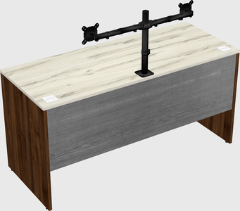 Rectangular desk