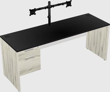 Rectangular desk