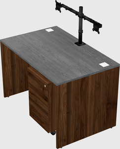 Rectangular desk
