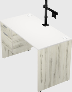 Rectangular desk