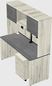 Rectangular desk