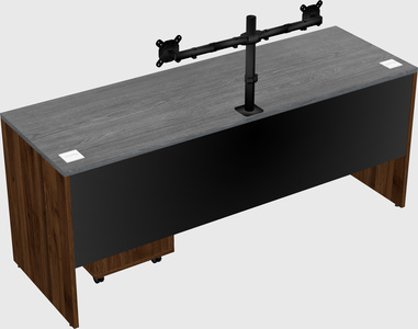 Rectangular desk