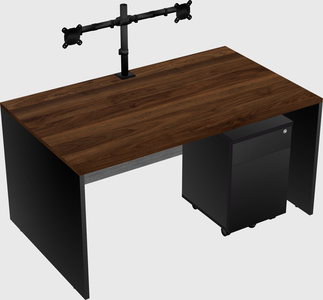 Rectangular desk