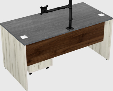 Rectangular desk