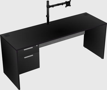Rectangular desk