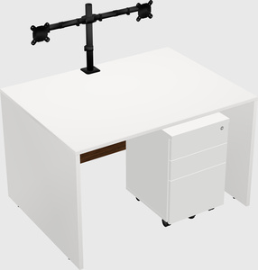 Rectangular desk