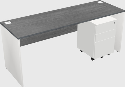 Rectangular desk