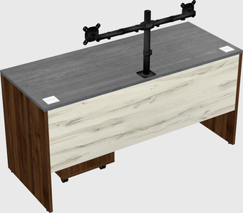 Rectangular desk
