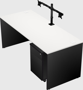 Rectangular desk