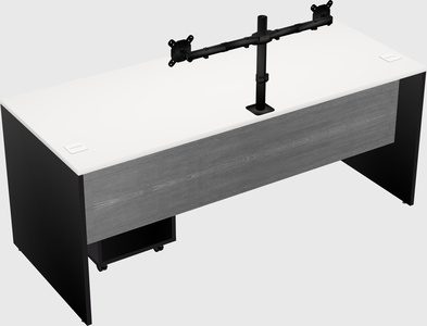 Rectangular desk