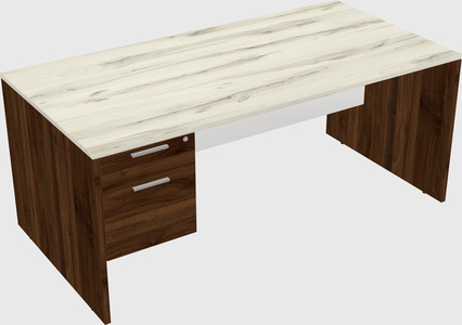 Rectangular desk