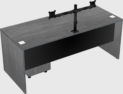 Rectangular desk