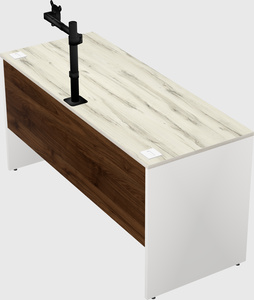 Rectangular desk