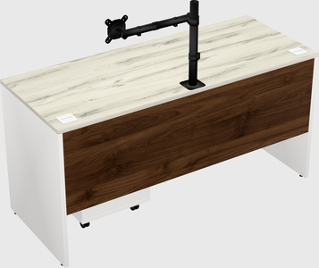 Rectangular desk