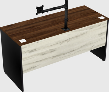 Rectangular desk