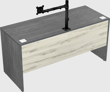 Rectangular desk