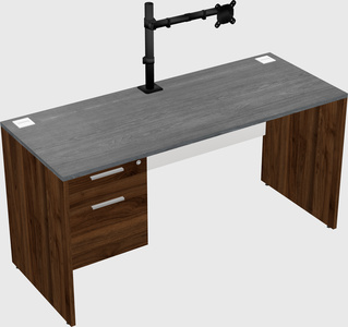 Rectangular desk
