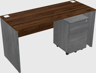 Rectangular desk