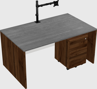 Rectangular desk