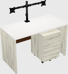 Rectangular desk