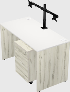 Rectangular desk
