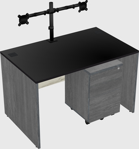 Rectangular desk
