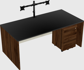 Rectangular desk
