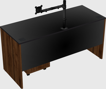 Rectangular desk