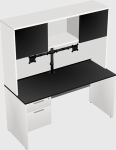 Rectangular desk