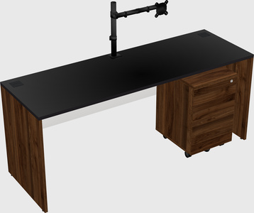Rectangular desk