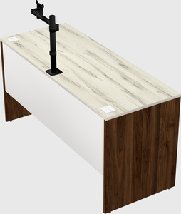 Rectangular desk